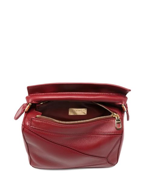 LOEWE Featherlight Puzzle mini bag - Red