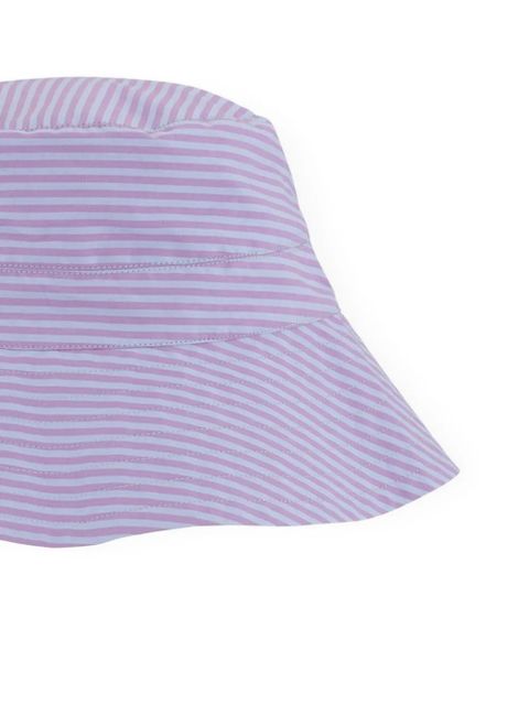 GANNI striped bucket hat - Purple - zdjęcie produktu nr 2