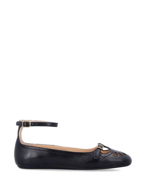 Chloé Misty buckled ballet flats - Black - zdjęcie produktu nr 1