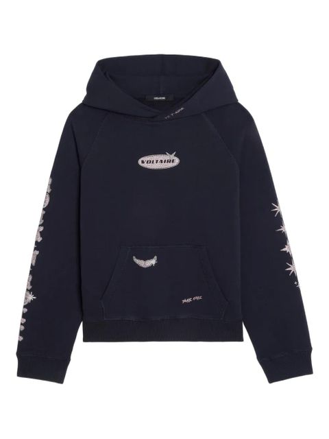 Zadig&Voltaire Georgy embellished hoodie - Blue - zdjęcie produktu nr 1