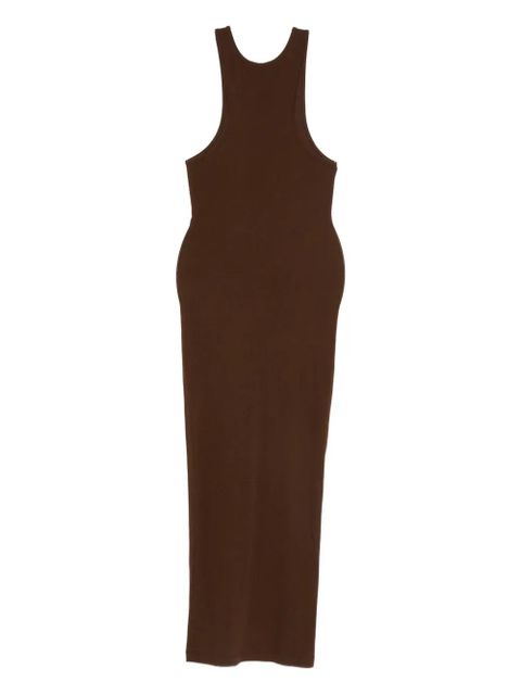 ENTIRE STUDIOS Muscle tank midi dress - Brown