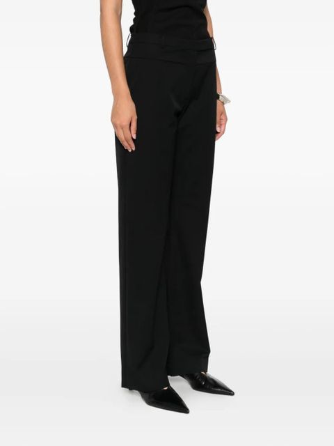 St. Agni panelled slim-cut trousers - Black - zdjęcie produktu nr 2