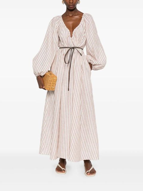 ZIMMERMANN Cascadian maxi dress - Neutrals