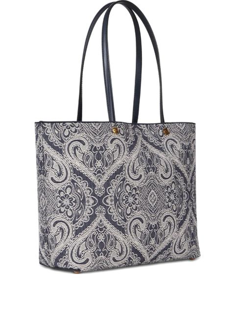 ETRO paisley-print open-top tote bag - Blue - zdjęcie produktu nr 1