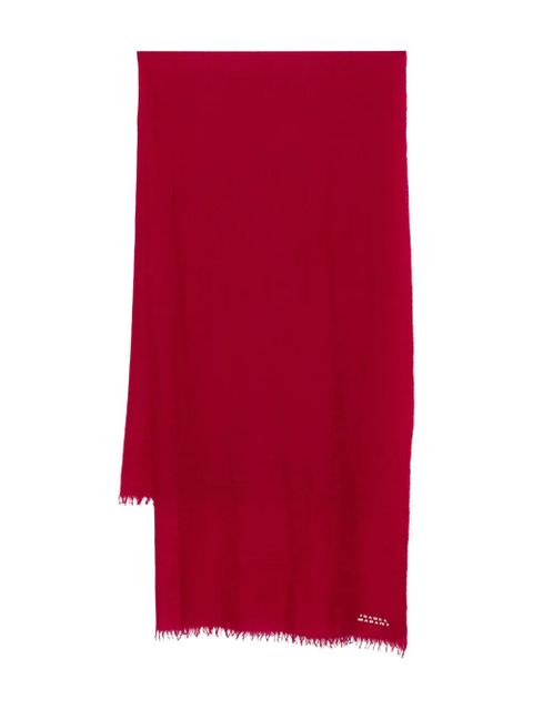 ISABEL MARANT fringed-edge scarf - Pink - zdjęcie produktu nr 1