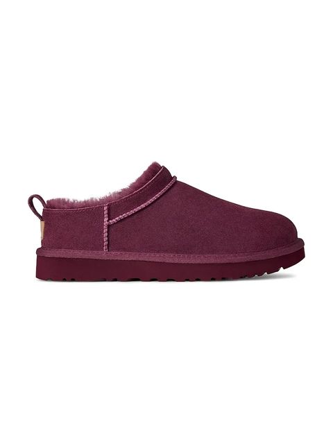 UGG kapcie zamszowe Classic Micro kolor różowy 1173891.BTMG - zdjęcie produktu nr 1