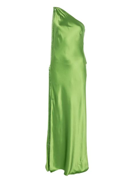 Cult Gaia tassel one-shoulder maxi dress - Green - zdjęcie produktu nr 1