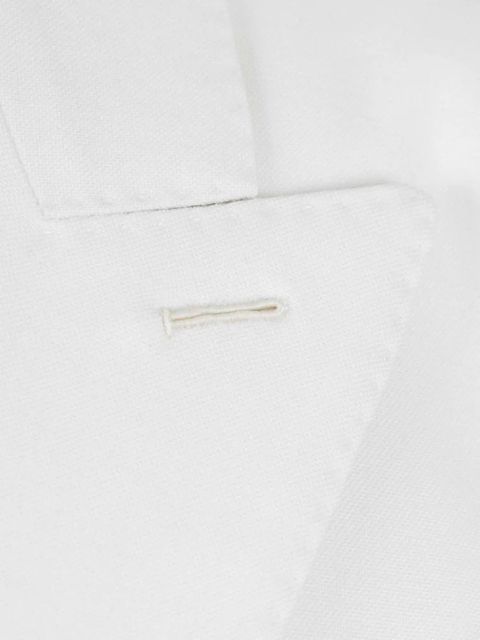 Givenchy button wool blazer - White