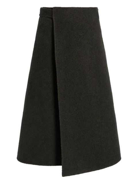 Proenza Schouler Bodhi boucle twill skirt - Brown