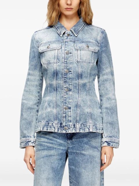 Diesel Katerin pocket-button jacket - Blue