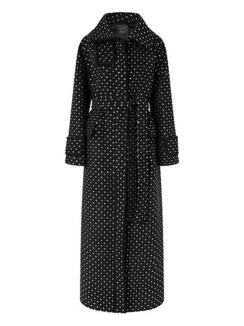 PINKO crystal-embellished coat - Black - zdjęcie produktu nr 1
