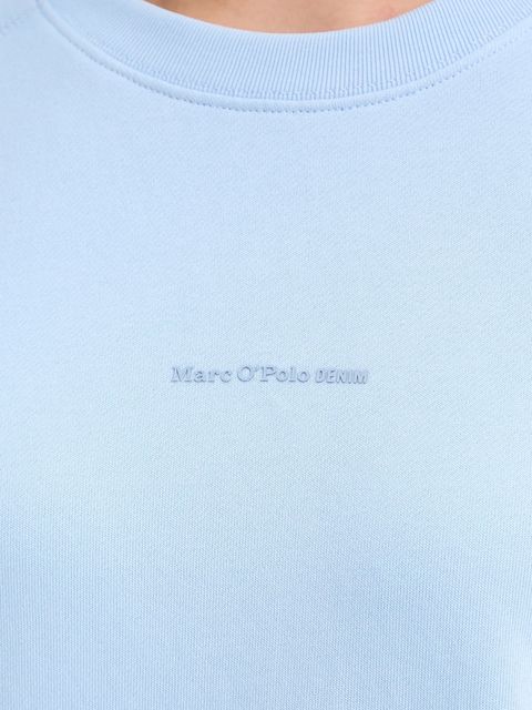 Marc O'Polo bluza bawełniana damska kolor niebieski gładka 5000009291 - zdjęcie produktu nr 2