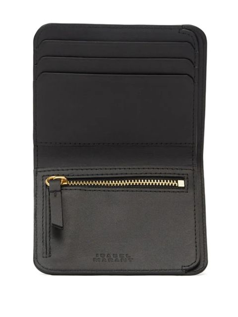 ISABEL MARANT leather wallet - Black