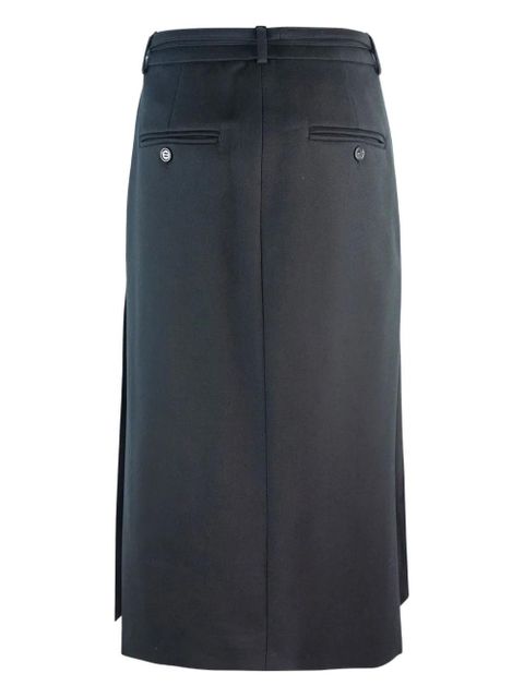 Sportmax belted midi skirt - Black - zdjęcie produktu nr 2