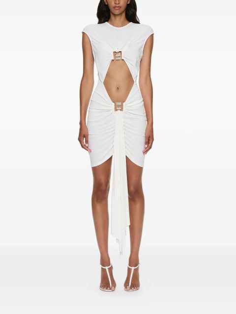 Christopher Esber Bezel Quartz Disconnect mini dress - White - zdjęcie produktu nr 1