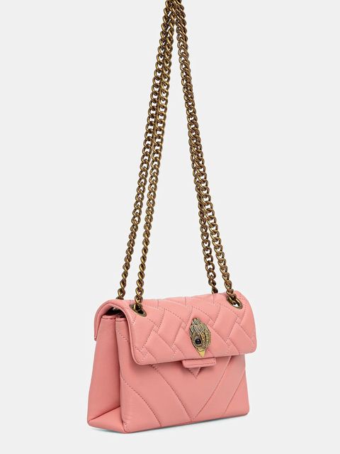 Kurt Geiger London torebka skórzana KENSINGTON kolor pomarańczowy 4372857109 - zdjęcie produktu nr 2