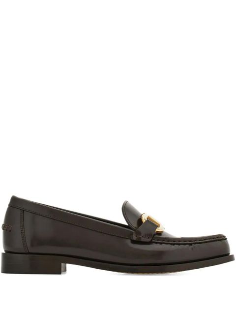 Ferragamo leather loafers - Brown - zdjęcie produktu nr 1