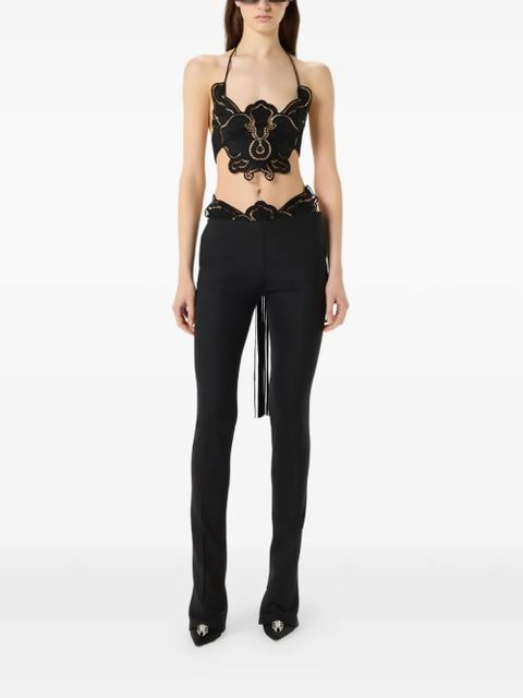 Blumarine lace trousers - Black - zdjęcie produktu nr 2