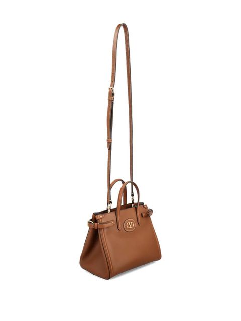 Valentino Garavani vlogo handles shoulder bag - Brown