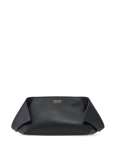 Ferragamo leather makeup bag - Black - zdjęcie produktu nr 1