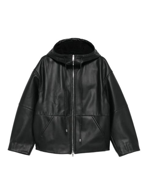 Sportmax hooded zip-up jacket - Black - zdjęcie produktu nr 1