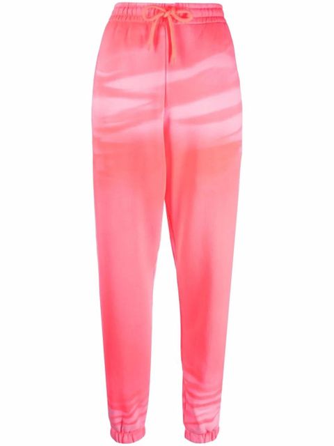 Alexander Wang garment-dyed lounge track trousers - Pink - zdjęcie produktu nr 1
