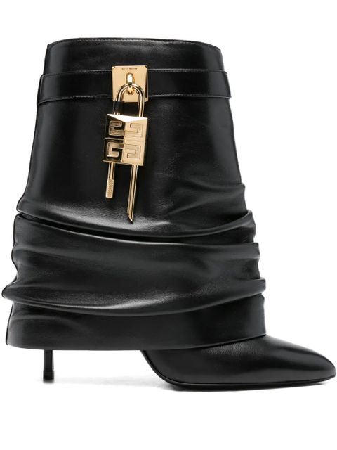 Givenchy 95mm Shark Lock boots - Black - zdjęcie produktu nr 1