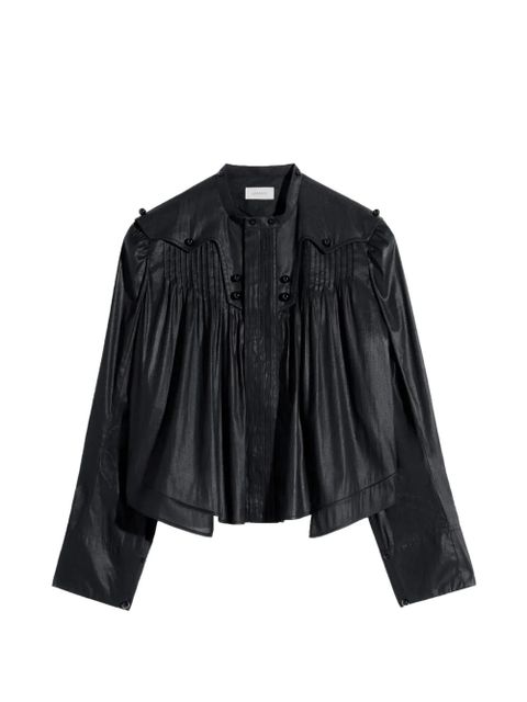 LEMAIRE pleated blouse - Black - zdjęcie produktu nr 1