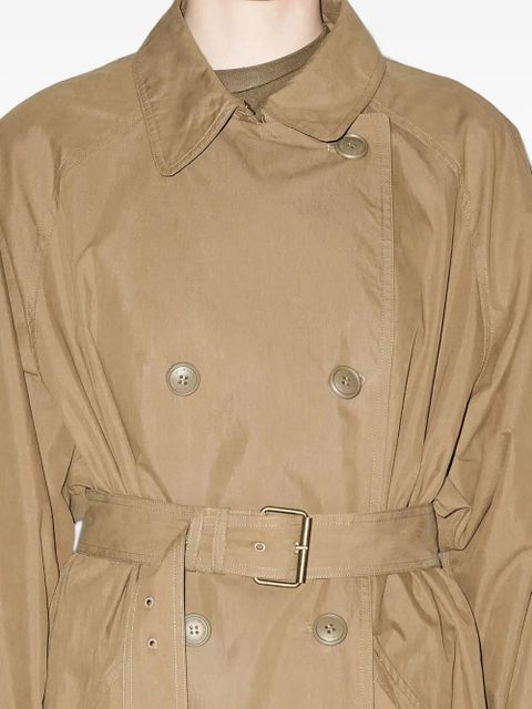 MARANT ÉTOILE Cacilda double-breasted coat - Brown