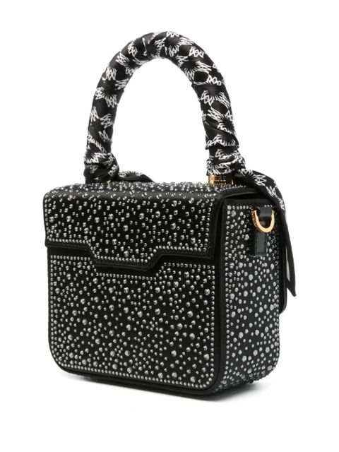 AMIRI rhinestone-embellished mini bag - Black