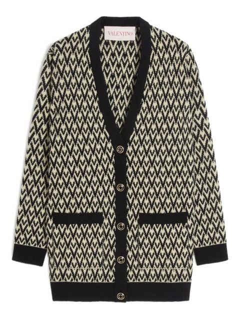 Valentino Garavani Toute La V cardigan - Black