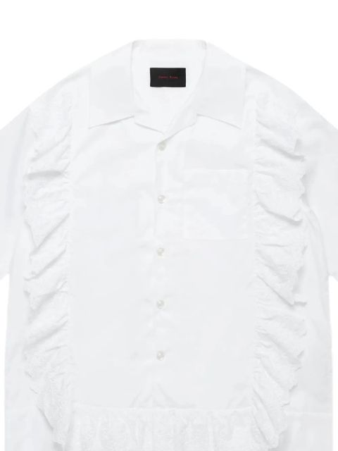 Simone Rocha ruffled shirt - White - zdjęcie produktu nr 2