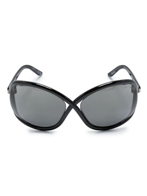 TOM FORD Eyewear Bettina butterfly-frame sunglasses - Black - zdjęcie produktu nr 1