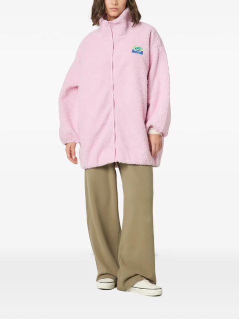 American Vintage Hoktown zip-up oversized jacket - Pink - zdjęcie produktu nr 2