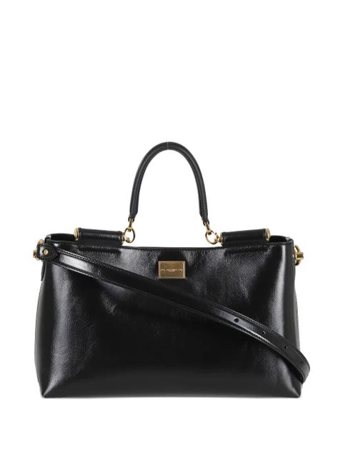 Dolce & Gabbana Vittoria leather tote bag - Black - zdjęcie produktu nr 2