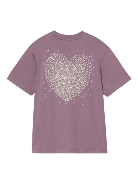 Carhartt WIP Hearts Of Hartts cotton T-shirt - Purple - zdjęcie produktu nr 2