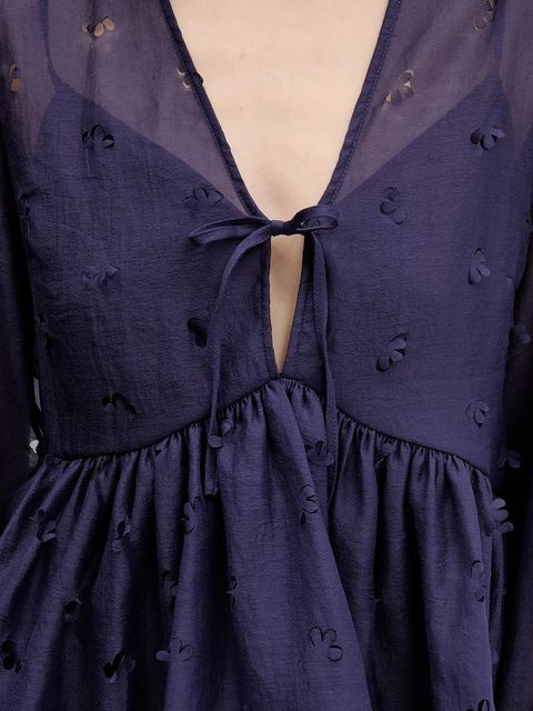 Stine Goya bluzka damska kolor fioletowy gładka SG-PF25-T062-1608