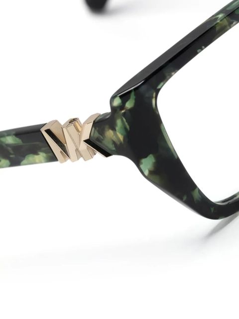 Michael Kors square-frame glasses - Green