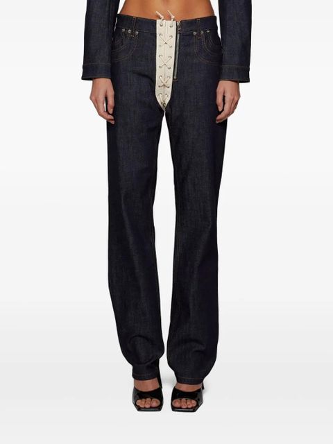 Jean Paul Gaultier straight-leg jeans - Blue