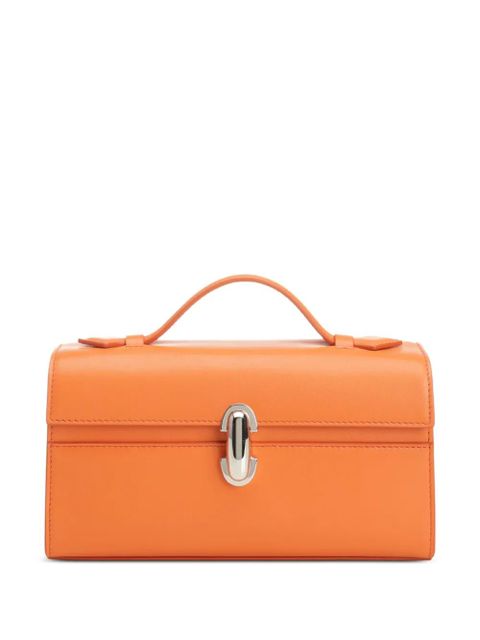 Savette top-handle clutch bag - Orange - zdjęcie produktu nr 1