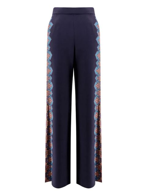 ETRO paisley-print side-panel trousers - Blue - zdjęcie produktu nr 2