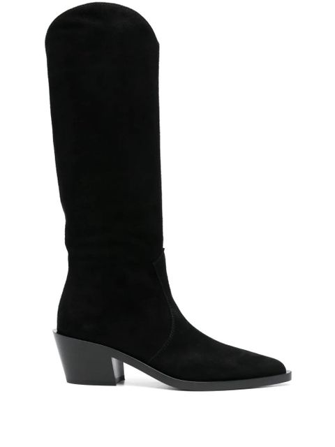Gianvito Rossi 60mm Waylon boots - Black - zdjęcie produktu nr 1