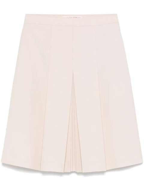 Valentino Garavani pleated mini skirt - Neutrals - zdjęcie produktu nr 1