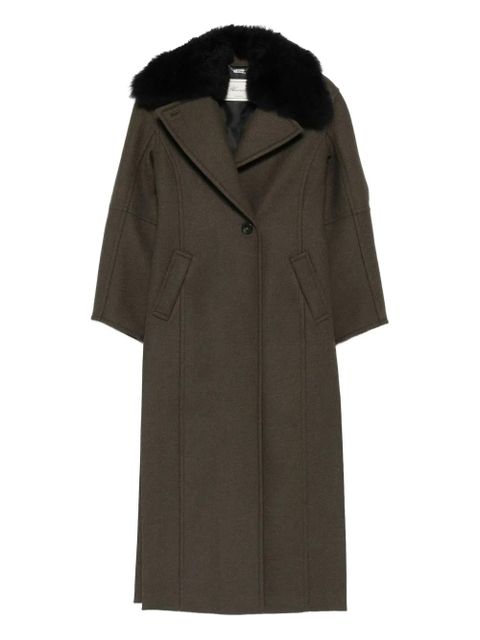 Blumarine single-breasted coat - Green - zdjęcie produktu nr 1