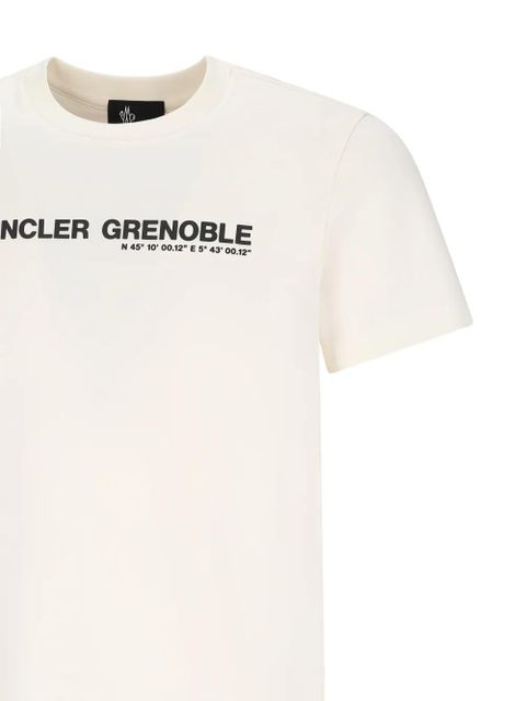 Moncler Grenoble logo-print short-sleeve T-shirt - White
