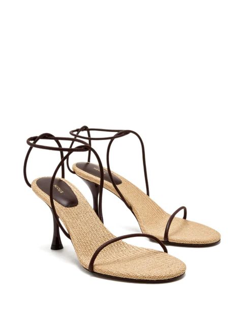 NEOUS 80mm Nenque strappy sandals - Neutrals
