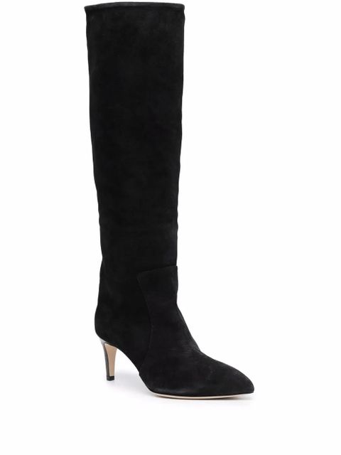 Paris Texas pointed-toe stiletto-heel boots - Black