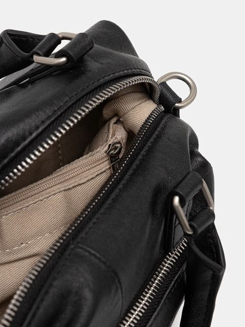 Answear.LAB torebka skórzana kolor czarny