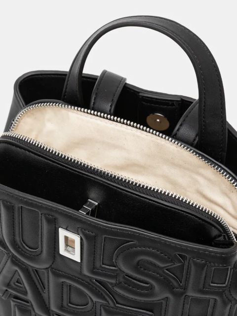 Desigual plecak MAKI SUMY MINI damski kolor czarny mały wzorzysty 25SAKP47