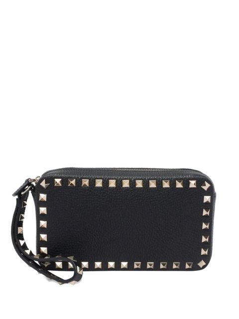 Valentino Garavani stud-embellished zip-closure bag - Black